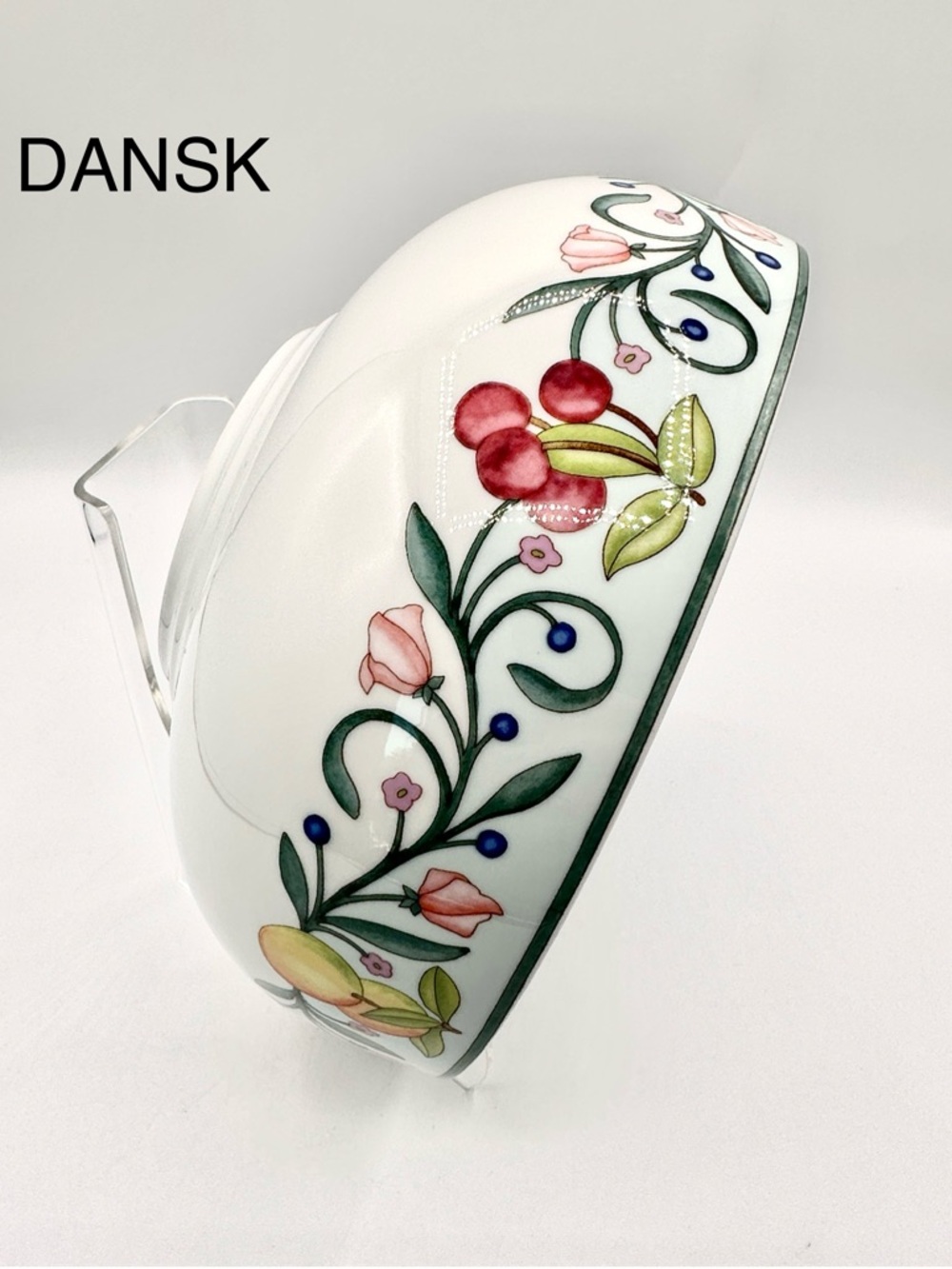 Dansk Vegetable / Salad Bowl. Printemp pattern. Made in Portugal.